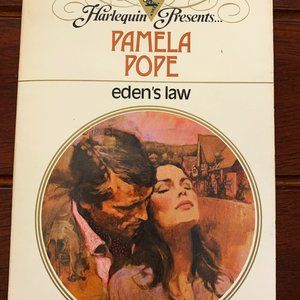 Eden's Law by Pamela Pope - Harlequin Presents #628 - 1983